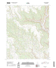 US Topo 7.5-minute map for Devil Mesa UT