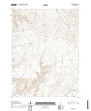 US Topo 7.5-minute map for Dinosaur NW UT