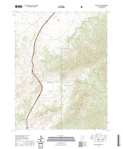 US Topo 7.5-minute map for Dog Valley Peak UT