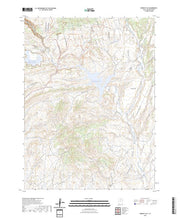 US Topo 7.5-minute map for Donkey Flat UT