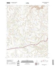 US Topo 7.5-minute map for Drowned Hole Draw UT