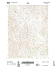 US Topo 7.5-minute map for Dry Canyon Mountain UT