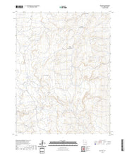 US Topo 7.5-minute map for Dry Mesa UT