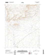 US Topo 7.5-minute map for Eightmile Pass UT