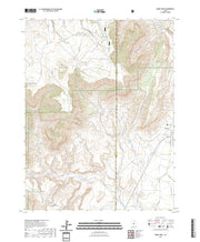 US Topo 7.5-minute map for Emery West UT