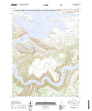 US Topo 7.5-minute map for Flaming Gorge UTWY