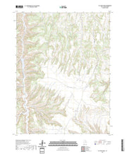 US Topo 7.5-minute map for Flat Rock Mesa UT