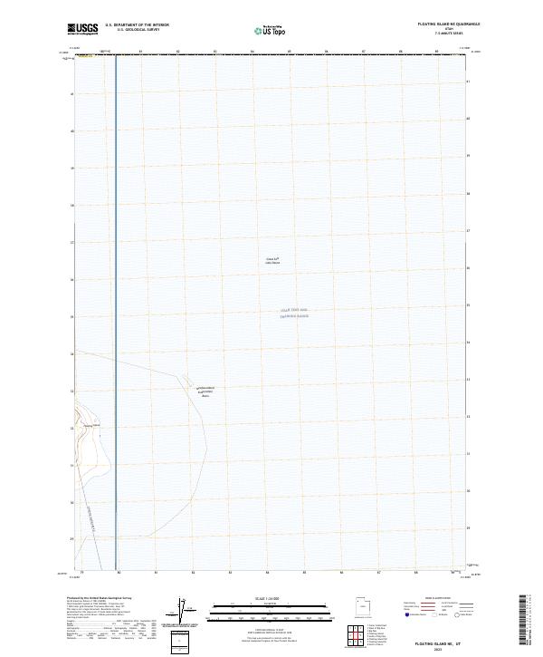 US Topo 7.5-minute map for Floating Island NE UT