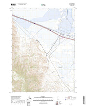 US Topo 7.5-minute map for Flux UT