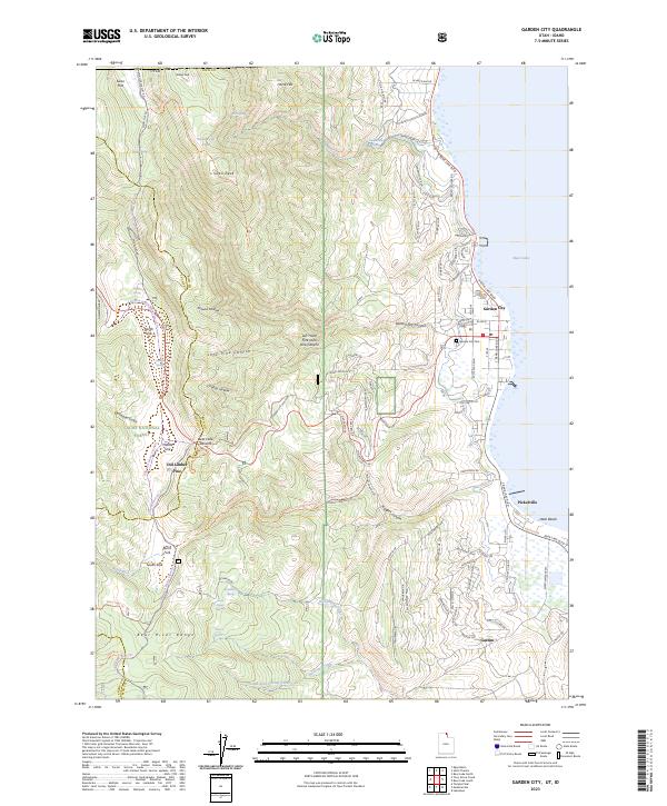 US Topo 7.5-minute map for Garden City UTID