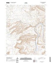 US Topo 7.5-minute map for Gold Bar Canyon UT