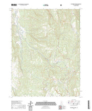 US Topo 7.5-minute map for Gooseberry Creek UT