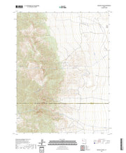 US Topo 7.5-minute map for Goshute Canyon UT