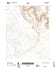 US Topo 7.5-minute map for Goulding NE UT