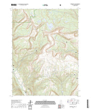 US Topo 7.5-minute map for Grandaddy Lake UT