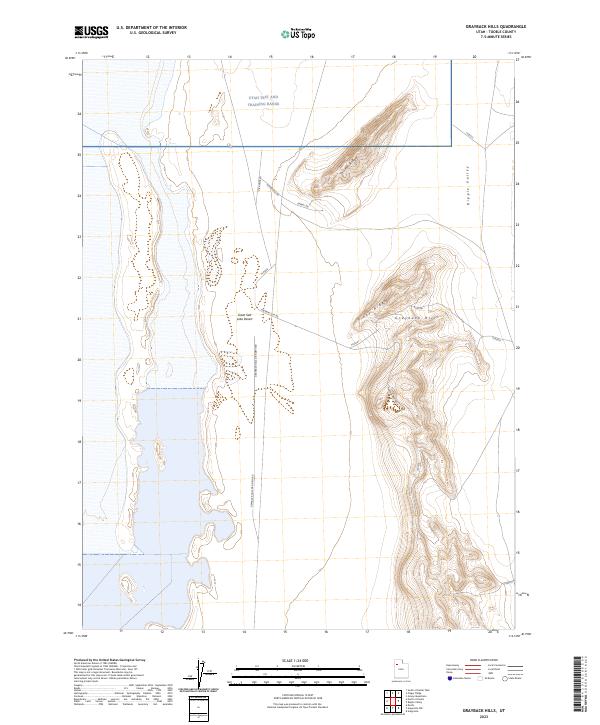 US Topo 7.5-minute map for Grayback Hills UT