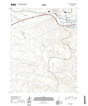 US Topo 7.5-minute map for Green River UT