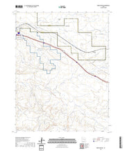 US Topo 7.5-minute map for Green River NE UT