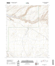 US Topo 7.5-minute map for Halls Crossing NE UT