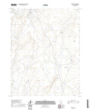 US Topo 7.5-minute map for Hanksville UT