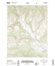 US Topo 7.5-minute map for Hanna UT