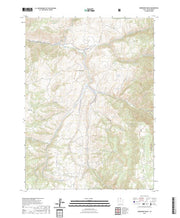 US Topo 7.5-minute map for Hardware Ranch UT