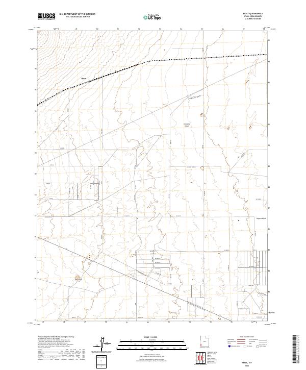 US Topo 7.5-minute map for Heist UT