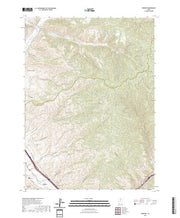 US Topo 7.5-minute map for Henefer UT