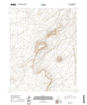 US Topo 7.5-minute map for Hogan Mesa UT