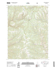 US Topo 7.5-minute map for Horse Ridge UT