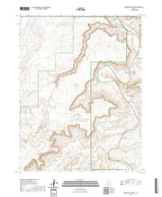 US Topo 7.5-minute map for Horsethief Canyon UT