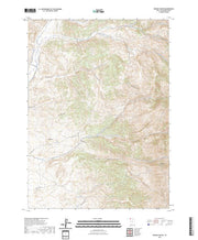 US Topo 7.5-minute map for Ingham Canyon UT