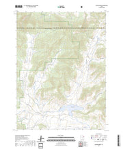 US Topo 7.5-minute map for Jackson Draw UT