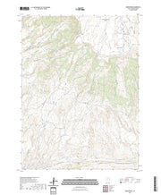 US Topo 7.5-minute map for Jensen Ridge UT