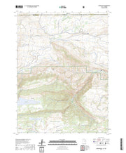 US Topo 7.5-minute map for Jessen Butte UTWY