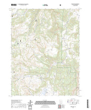 US Topo 7.5-minute map for Johns Peak UT