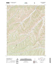 US Topo 7.5-minute map for Jones Hollow UT