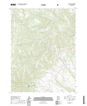 US Topo 7.5-minute map for Jump Creek UT