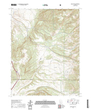 US Topo 7.5-minute map for Kane Canyon UT