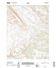 US Topo 7.5-minute map for Kane Springs UT