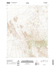 US Topo 7.5-minute map for Keg Pass UT