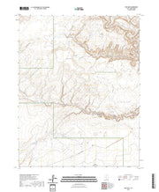 US Topo 7.5-minute map for King Mesa UT