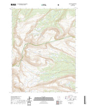 US Topo 7.5-minute map for Kings Peak UT