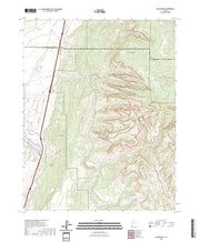 US Topo 7.5-minute map for Kolob Arch UT