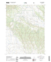 US Topo 7.5-minute map for La Sal East UT