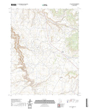 US Topo 7.5-minute map for La Sal Junction UT