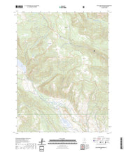 US Topo 7.5-minute map for Lake Fork Mountain UT