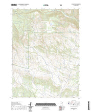 US Topo 7.5-minute map for Lake Mountain UT