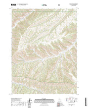 US Topo 7.5-minute map for Lance Canyon UT