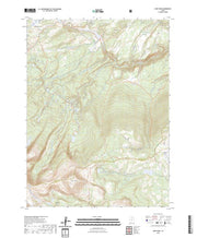 US Topo 7.5-minute map for Leidy Peak UT